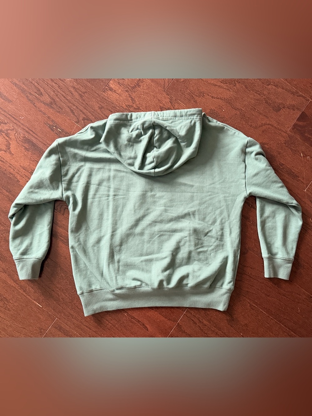 Buffalo David Bitton Sage Green Pullover Hoodie Size Medium Soft Fleece Lined - Picture 4 of 4